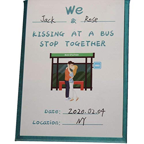 Infmetry 100 Things For Couples To Do Together -A Funny Relationship Game And Date Ideas Bridal Shower Engagement Registry Wedding Gifts, Anniversary Newlywed Bride Gifts #TOP2