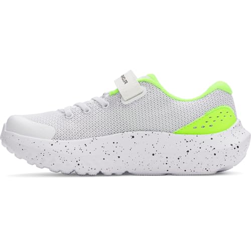 Under Armour Boys' Pre School Surge 4 Alternate Closure, 103 White, 1 - image 1