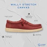 HEYDUDE Wally Stretch Wally Wsuwane buty męskie, Głęboka zieleń, 38.5 EU