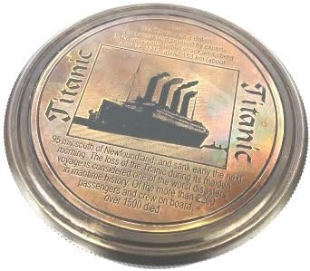 Decorative Collectible Martime Vintage Nautical Titanic Antique Compass