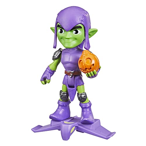 Spidey And His Amazing Friends Marvel Green Goblin Hero Figure, 4-Inch Scale Action Figure, Includes 1 Accessory, For Kids Ages 3 And Up #TOP1