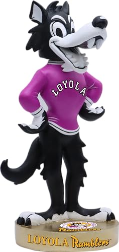 Loyola Ramblers Vintage Purple Bobblehead College