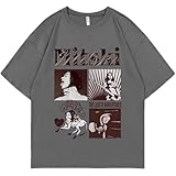 Photo Gallery mitski merchandising maglietta stampata manica corta in cotone moda unisex uomo e donna maglietta vintage harajuku un regalo per gli amanti della musica indie-grey||s Photo Gallery mitski merchandising maglietta stampata manica corta in cotone moda unisex uomo e donna maglietta vintage harajuku un regalo per gli amanti della musica indie-grey||s