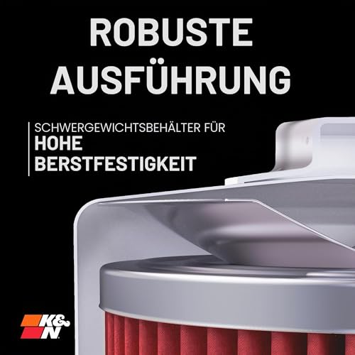 K&N Ölfilter für Motorräder: Entwickelt für die Verwendung mit synthetischen oder konventionellen Ölen. Für ausgewählte Kawasaki-, Yamaha-, Honda-, Polaris- Modelle, KN-303 (Patrone 66 x 83mm)