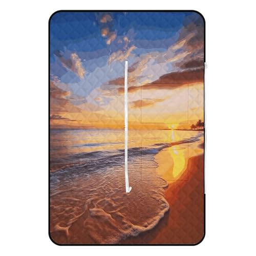 Couverture de pique-nique imperméable pliable et voyage camping - 5