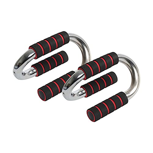 Vector X S-Shape Steel Construction Nicle Coated Push up Bar (B0924GDNC5) Amazon Price History, Amazon Price Tracker