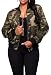 Sexycherry Faddish Military Casual Camouflage Lightweight Thin Short Jacket Coat For Women,Camouflage,X-Large