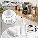 Replacement Water Filter for Breville Barista Touch Espresso Machine BES880 BES881, Barista Pro BES878, Oracle Touch BES990, Oracle BES980, Dual Boiler BES920 Bambino ClaroSwiss Sage, BES008WHT0NUC1
