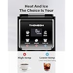 Coffee Maker Hot & Iced With Bold Setting,Single Serve Coffee Maker For K Cup And Grounds,52 Oz Removable Water Tank,6-14 Oz Brew Sizes,One Cup Kcup Coffee Machine With Reusable Filter,(Black) - Image 2