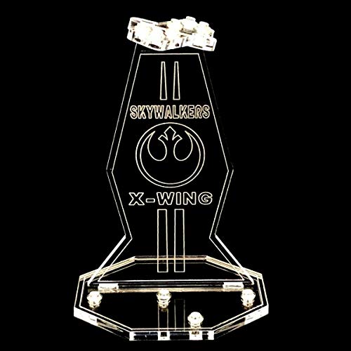 AREA17 Acryl Display Stand für Lego 75301 Luke Skywalker's X-Wing Fighter - Verschiedene Winkel und Positionen… – Bild 3