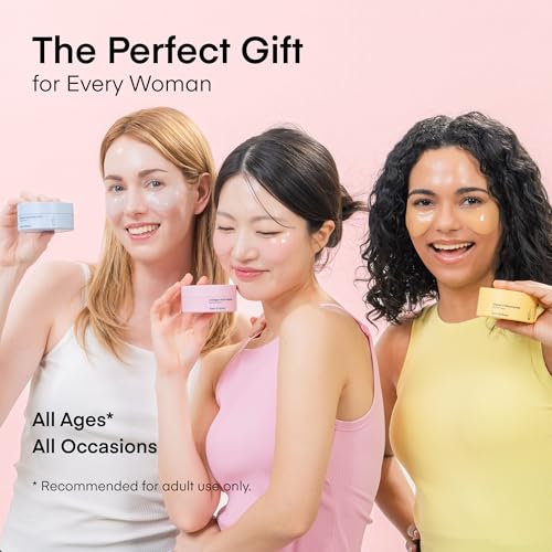 Image of TEREZ & HONOR Eye Patches Gift Set - 3-Pack (x 60 Pcs) Korean Hydrogel Eye Masks with Caffeine, Collagen & Vitamin C - For Puffy Eyes, Dark Circles, Fine Lines, Wrinkles & Bags, Travel Case Included