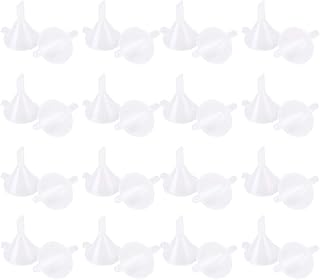 Topbati 100 peças mini funil cosmético multiuso amostras perfume líquido emulsão funil maquiagem Fluido transferência funil para viagem em casa