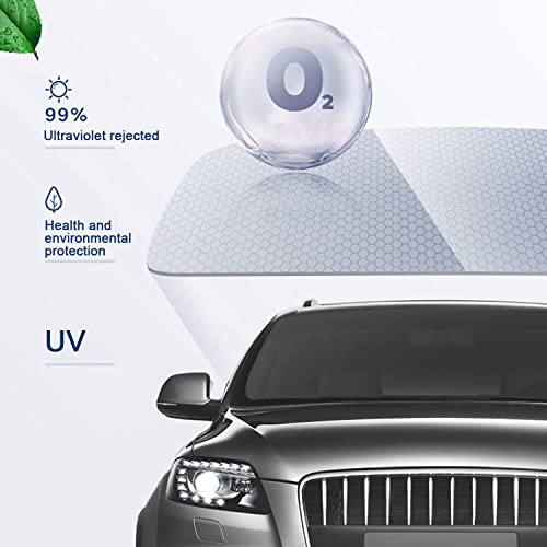Innens Car Window Tint Film,Auto Sun Shade Roll 15% Vlt Black Universal Fit 20''X10Ft Roll,Automotive Baby Protection Passenger Privacy Sunlight Heat Uv Block And Scratch Resistant (15% Vlt Black) #TOP7