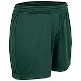 Champro Vision Athletic Shorts, Women's X-Large, Forest Green