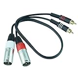 Doppeltes Audio-Signal-Patchkabel