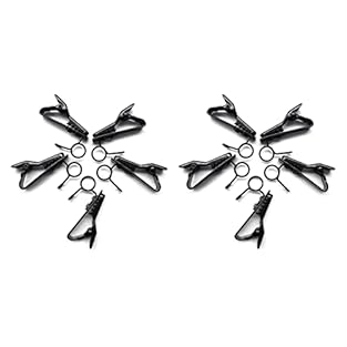 Package includes 5 pieces lavalier microphone clips Compact, attractive appearance, high sensitivity Clip on design, easy to attach to shirt, collar or store in small pockets Microphone collar clips are simple and practical and easy to wear High-qual...
