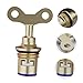 WHAMVOX Water Key for Faucet Lock Radiator Key u for Valve Metal Plumbing Tool