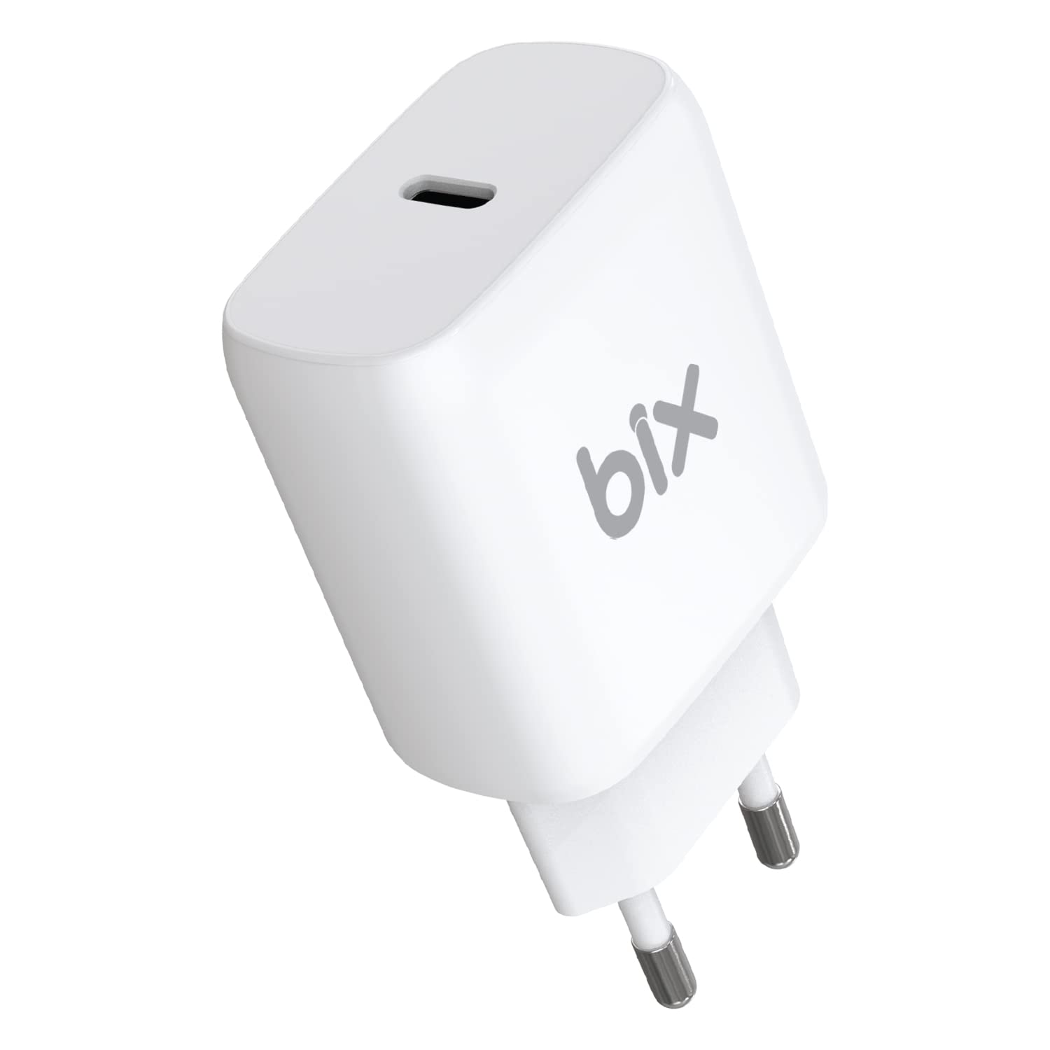 Bix BX-PD20TA 20W PD Type-C Hızlı Şarj Adaptörü Huawei Hızlı Şarj Protokolü Destekli, iPhone 15 / iPhone 15 Pro Max /14/13/12 Pro Max, S22/S21/Note 10, iPad Air/Pro ve Daha Fazlasıyla Uyumlu