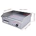 Electric Countertop Griddle, 3000W 21.6'' Commercial Heavy Duty Restaurant Tabletop Flat Top Grill Machine Adjustable Temperature Control with US Plug
