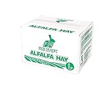 High Desert Alfalfa Hay, Protein Rich Soft Leaf Food for Young Growing Animals, Natural Rabbit Food and Guinea Pig Hay, Supports Digestive Health, Small Pet Supplies, Fresh Hand Packed 1 Lb Box