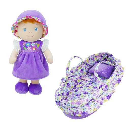 June Garden 2 Pcs Soft Dolly Playset Bundle - Includes