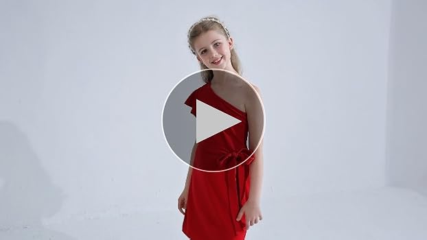 ワンピース Ruffle Sleeve Dress 6y Amazon.com: Dress for Girls,Cute Girls Ruffle Sleeve Party