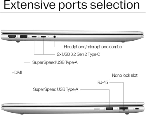 Image of HP ProBook 460 G11 Laptop, 16 inch FHD+, Intel Ultra 7 155U, 64GB DDR5, 2TB SSD