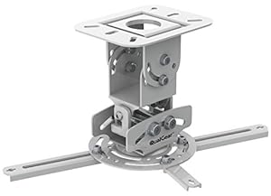 QualGear PRB-717-WHT Universal Deckenhalterung
