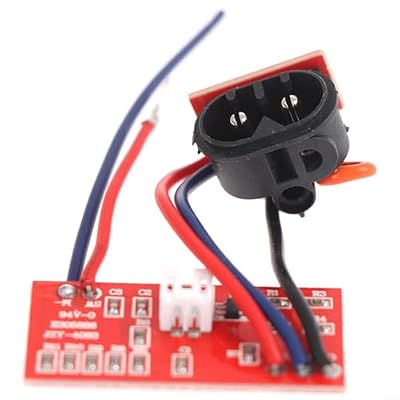 GANCEI Para Wahl 8591 8504 8148 ensamblaje de placa base de pelo eléctrico, placa de circuito PCB con enchufe de carga, pieza de repuesto roja para peluquería profesional
