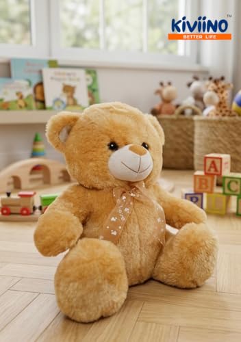 Image of Soft Toy Cuddly Teddy Bear| 30cms for Girls & Boys Plush Stuffed Animals Ultra Soft Toys |Perfect for Birthday Gifts (Teddy Bear, Brown, 30Cms)