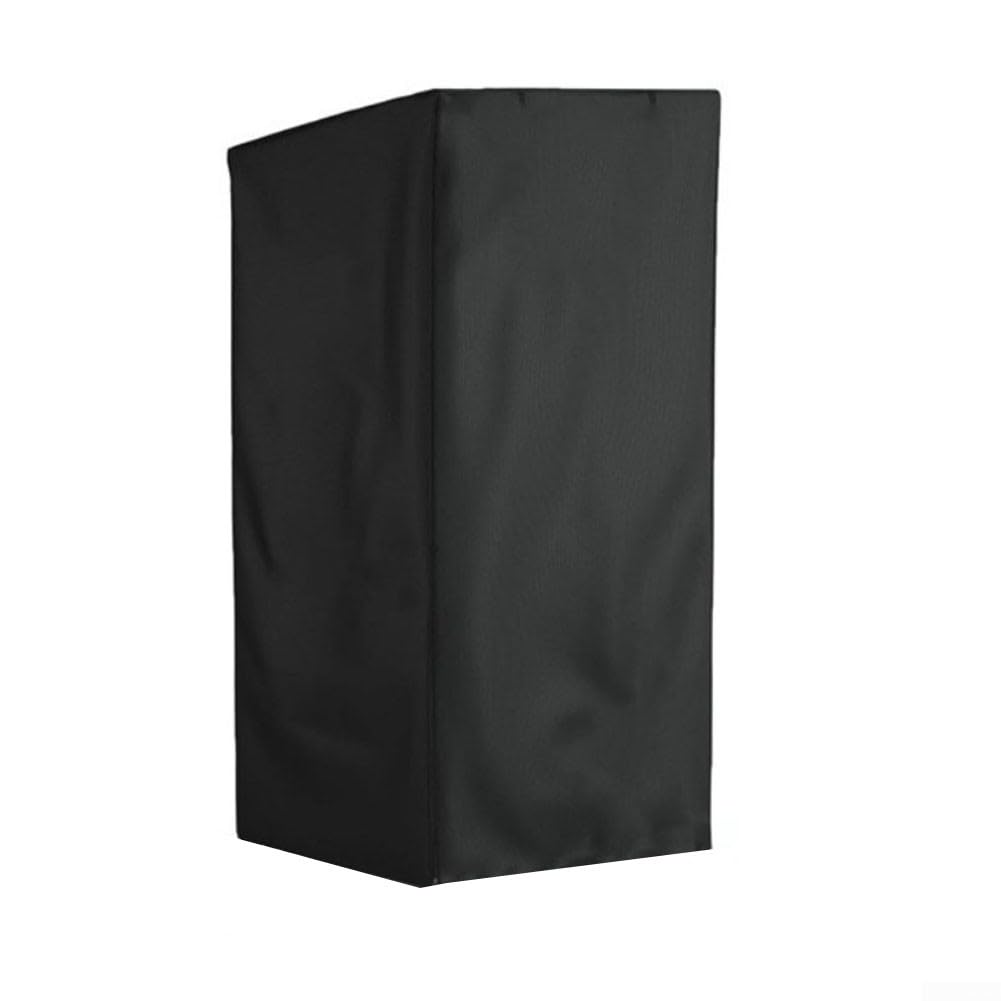 For Lasting 420D Heavy Duty Waterproof Cat House Cover, Outdoor Shelter Protection Against Rain Wind Snow, Usual Fit for Garden Cattery Enclosure, Black(72 * 72 * 181cm)