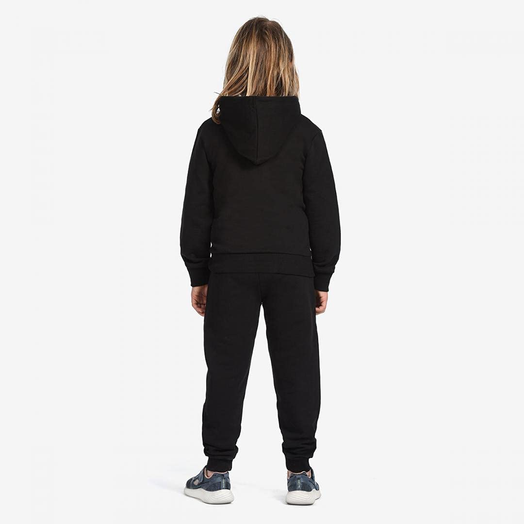 JUVENTUS Felpa Nera Bambino Cappuccio Logo Bianco 4-8 Anni Stagione 2020/21