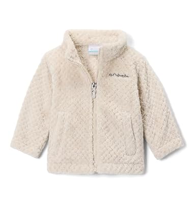 Columbia Youth Girls Fire Side Sherpa Full Zip Fleece Jacket, Dark Stone, Large