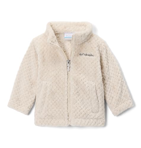 Image of Columbia Youth Girls Fire Side Sherpa Full Zip Fleece Jacket, Dark Stone, Small
