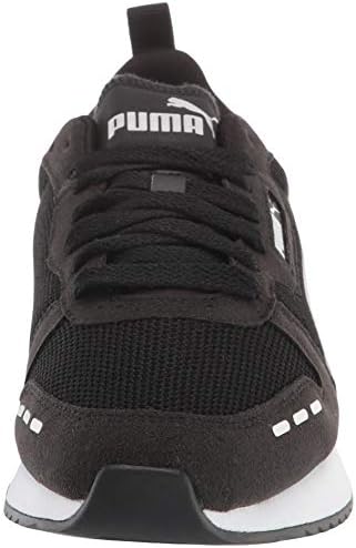 PUMA Men's R78 Sneaker, Puma Black-Puma White, 11 | Image 1