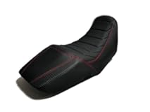 Seat Custom Carbon Replacement For Honda New Grom 2022 Model &lpar;Sport Seat Red Stitching&rpar;