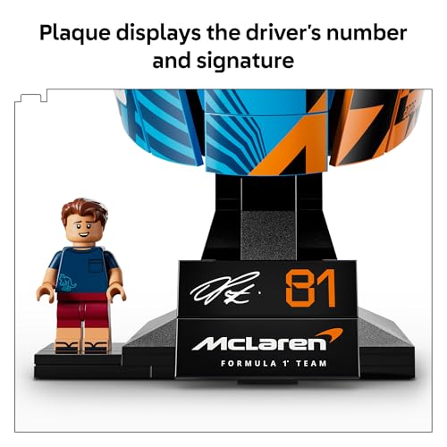 LEGO Editions McLaren MasterCard F1 Team Oscar Piastri Helmet 43017 - image 4
