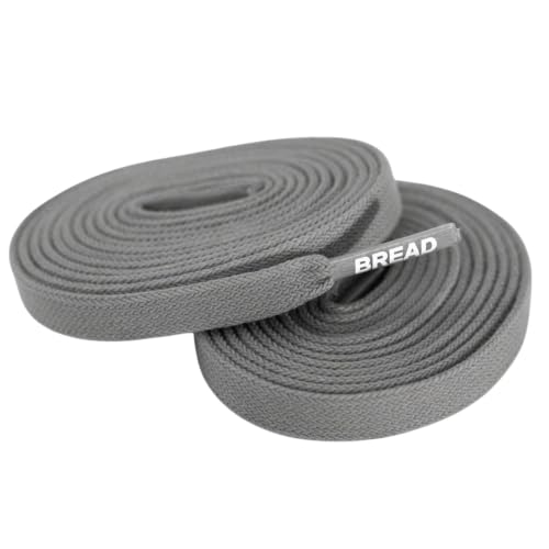 Image of Bread Elastic Shoelaces - Tie Once, Slip On Convenience - Premium Stretch Laces for Boots, Running Shoes, and Everyday Wear