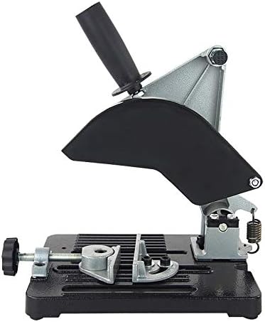 JORDAR Angle Grinder Stand with Heavy Cast Iron Base, 4 inch (Medium, Silver and Black)