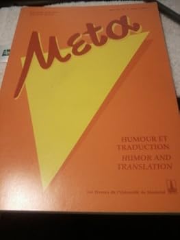 Paperback META VOL. 34 #1, MARCH 1989 [French] Book