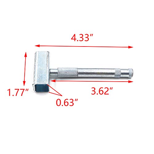 FarBoat-Hardware-4317-Silver-Diamond-Grinding-Wheel-Dresser-Tool-Polished-Surface-for-Truing-and-Deburring-1-Pc