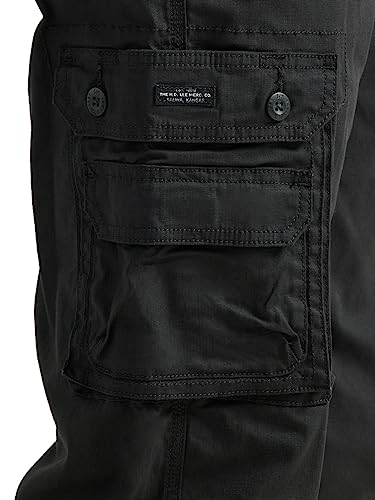 Lee Men's Wyoming Relaxed Fit Cargo Pant, Black Ripstop, 32W x 30L — view 4