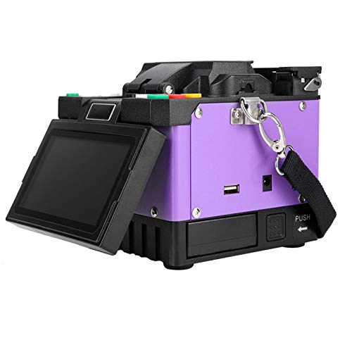 Empalmadora Automática de Fusión de Fibra X-500 Máquina de Empalme de Soldadura óptica...