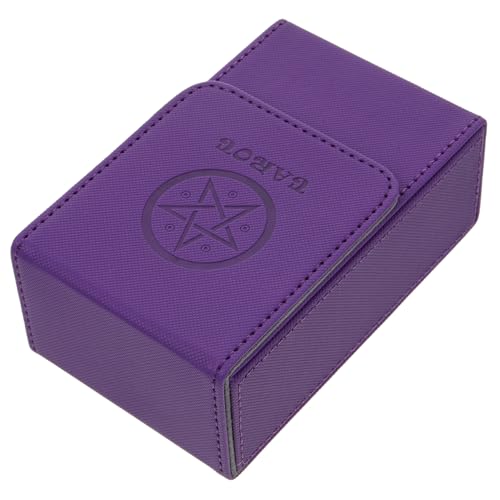 Caja de 5 Piezas para Almacenar Tarot en Púrpura