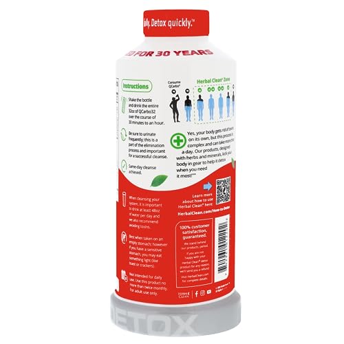 Herbal Clean 1057488 Qcarbo32 Same-Day Premium Detox Drink thumb #2
