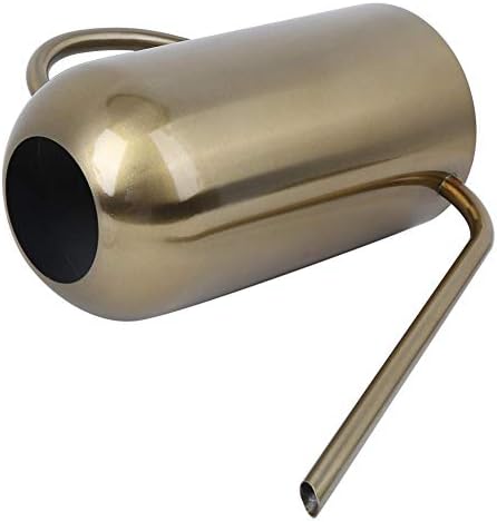 Stainless Steel Long Spout Watering Can Garden Watering Pot Irrigation Tool Gold 1.5L for House Pl