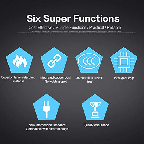 Ausla Multipresa da tavolo, multipresa con 3 prese...