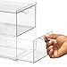 Amazon.com: mDesign Stackable Storage Containers Box with 2 Pull-Out ...