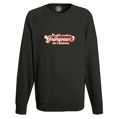 Sweatshirt Homme Escalade Cadeau Idéal pour Grimpeur de Montagne