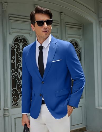 COOFANDY Men's Casual Blazer Slim Fit Sport Coat Suit Jacket Lightweight Two Button Blazer Jacket2